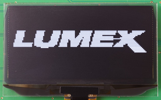 128x64 pixels OLED in White Color